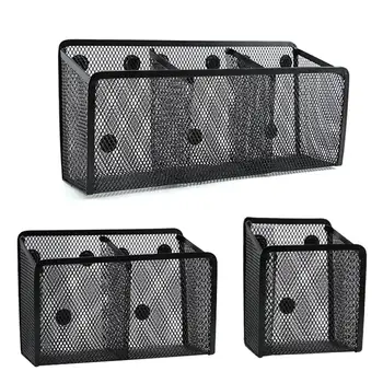

Magnetic Storage Basket Generous Compartments Magnetic Storage Basket Organizer Extra Strong Magnets Locker Accessories