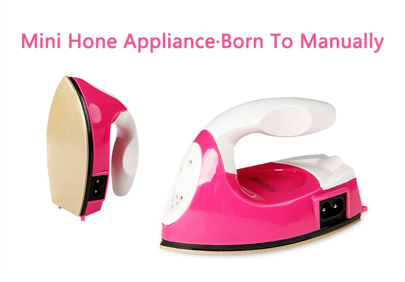 Mini Electric Small Electric Iron Dry Non Steam Special Toy Iron Steam Electric Iron for Clothes High Quality Portable Iron