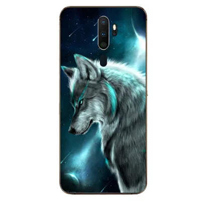 Для OPPO A5 чехол роскошный чехол из ТПУ и силикона чехол s для OPPO A9 задняя крышка телефона Funda Coque - Цвет: W48