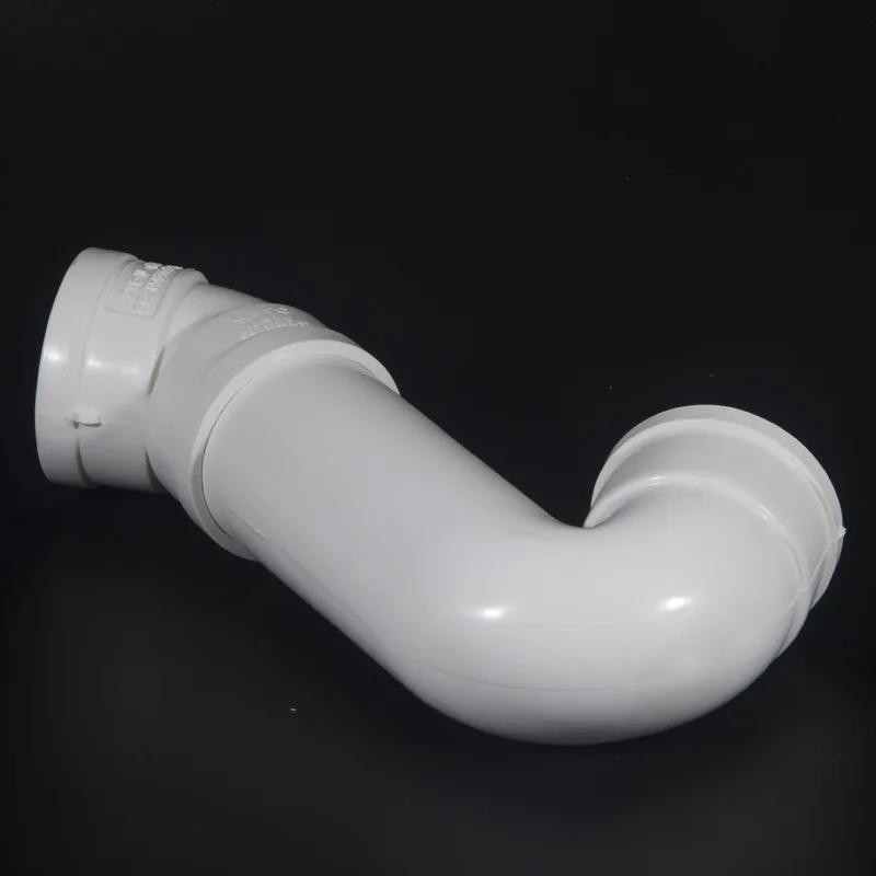 Дренажная труба ПВХ Фитинги P-Shaped водная ловушка канализационные соединительные принадлежности дезодорирующие с панелью доступа удлиненные P Ben
