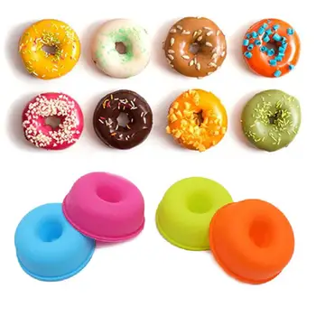 

24pcs/set Mini Muffin Cup Round Silicone Cake Baking Molds Cupcake Pan Doughnut Mold Bakeware Cake Tool Kitchen Home Garden