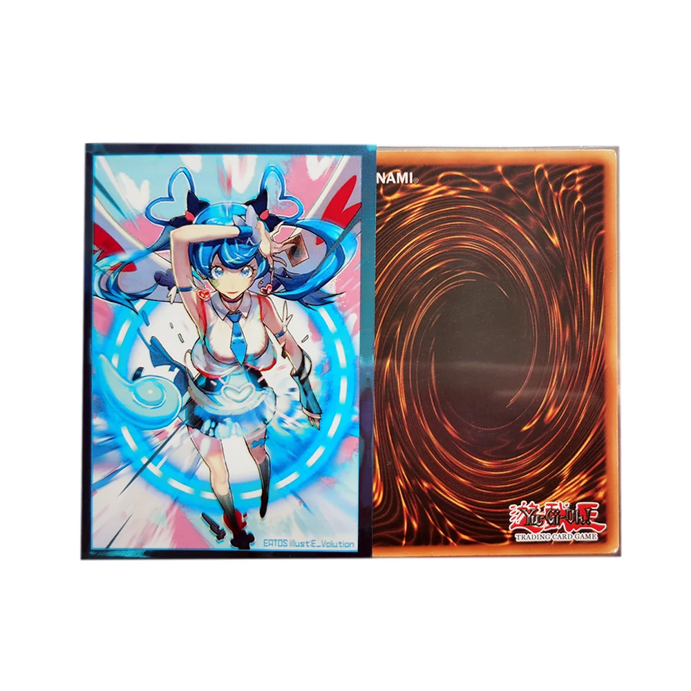 遊戯王スリーブ 100ピース/ロット遊戯王保護スリーブサイズ89 × 62ミリメートル