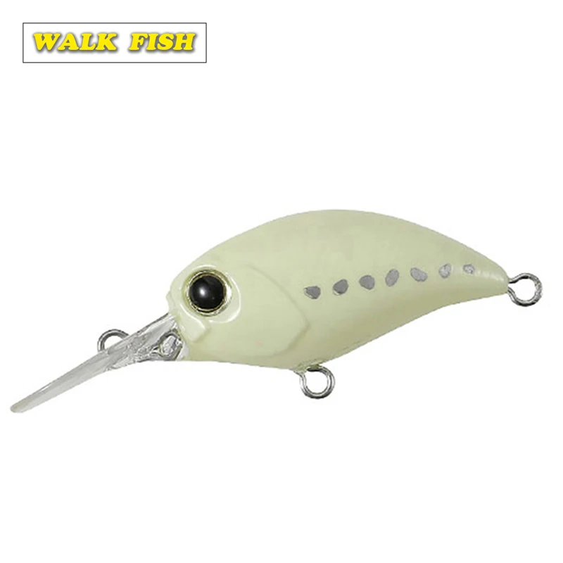Walk Fish-4 5 см 3 г Медленная фотография Лазерные воблеры Фотография 3D глаза