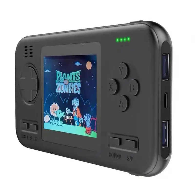 Handheld Mini Handheld Player Console Portable Retro Game Console with 8000mAh Power Bank Buil-in 416 Classic Games r30 