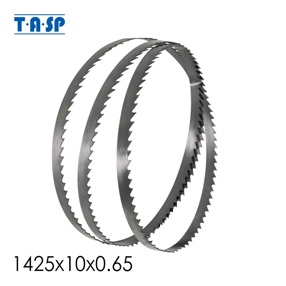Полотно ленточной пилы TASP 56 дюймов 1425 мм 1425x10x0 65 6 TPI полотно для резки древесины 8