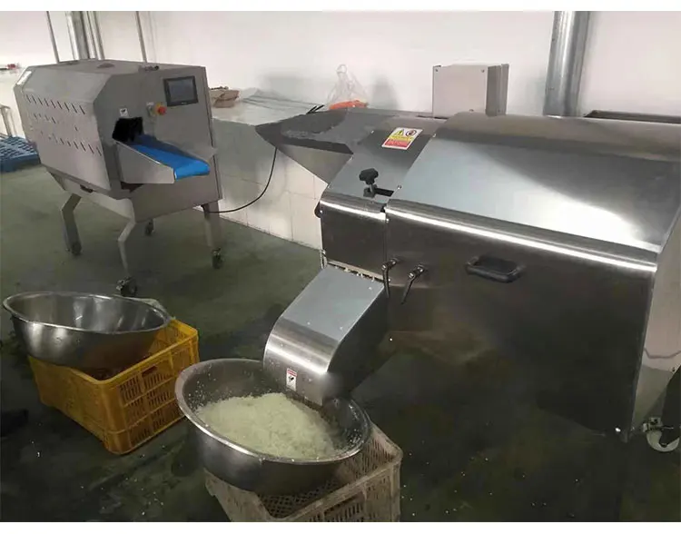 Крупномасштабная машина для резки пищевых продуктов высокоскоростная Коммерческая овощерезка из нержавеющей стали машина для обработки фруктов и овощей