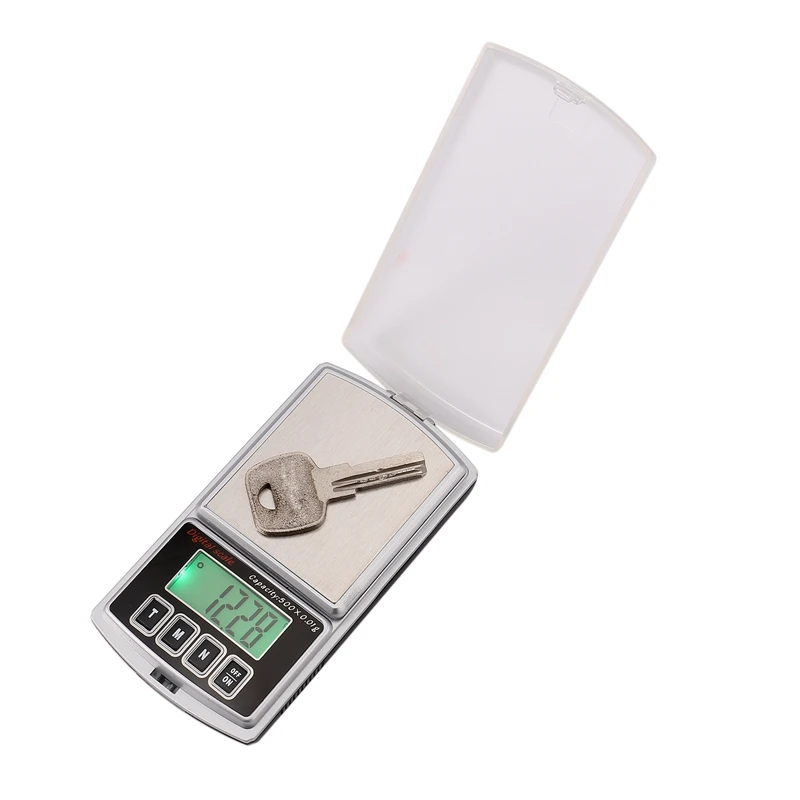 DS-10 Jewelry Weighing 500G/0.01G Pocket Scale for Gold Diamonds, Etc