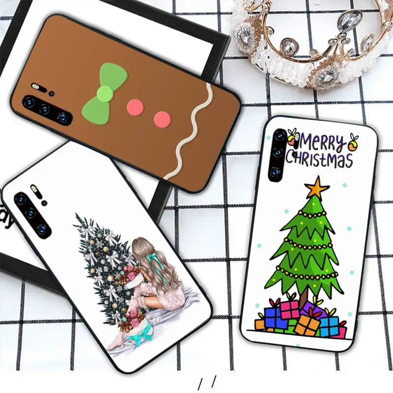 

Christmas Tree fashion Phone Case For Huawei honor Mate P 9 10 20 30 40 Pro 10i 7 8 a x Lite nova 5t