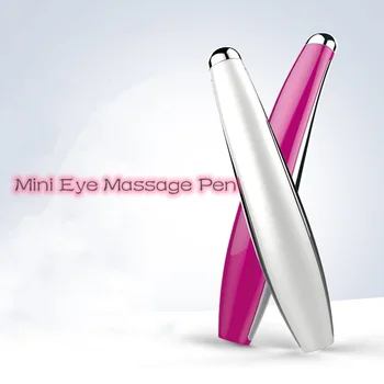

Electric Eye Massager Anti-Ageing Wrinkle Dark Circle Pen Beauty Eye Care Ionic Vibration Facial Massage Eye Tool D25T