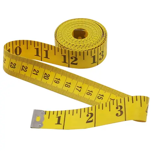 Soft 3m 300cm sewing tailor's tape body measuring ruler tailor's soft tape measuring tape - Image 3