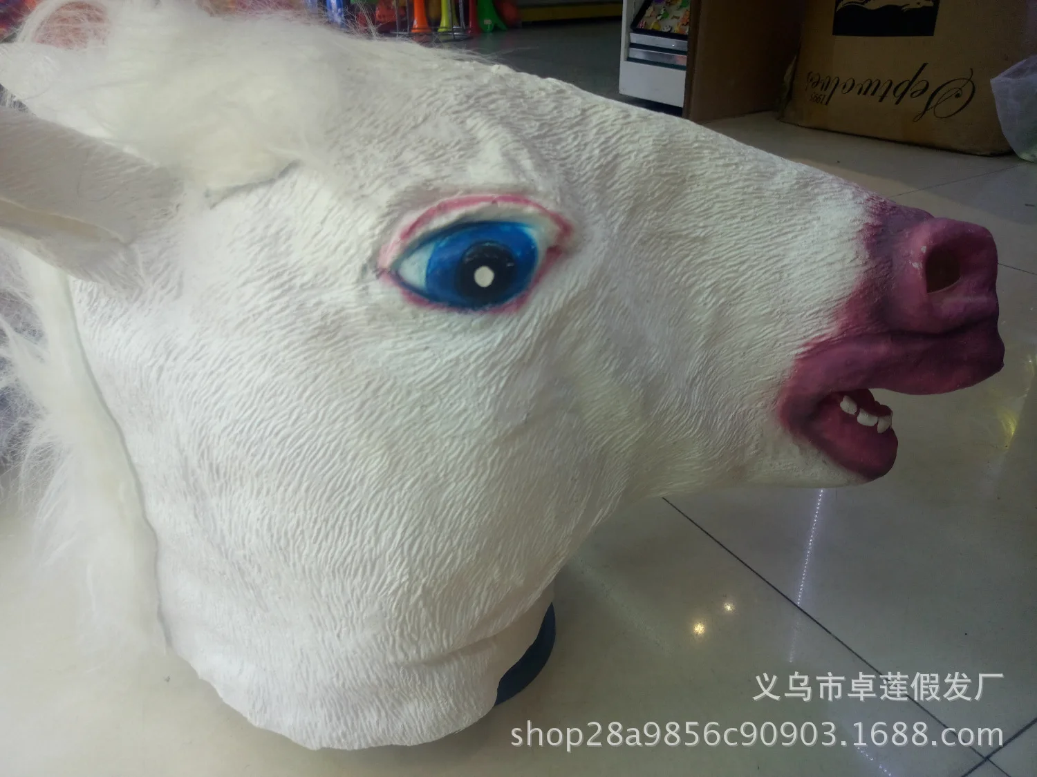 Маска «лошадиная голова» Косплей Маска «лошадиная голова» Animal Head Band Хэллоуин маска мяч cospiay маска