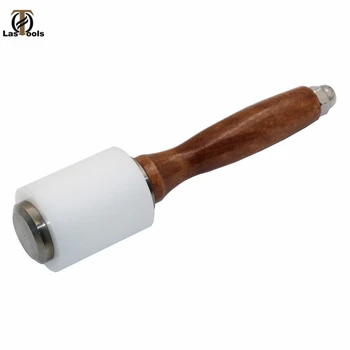 

Handheld T Shape Leather Carving Hammer Wood Handle Nylon Leather Carving Mallet DIY Craft Tool