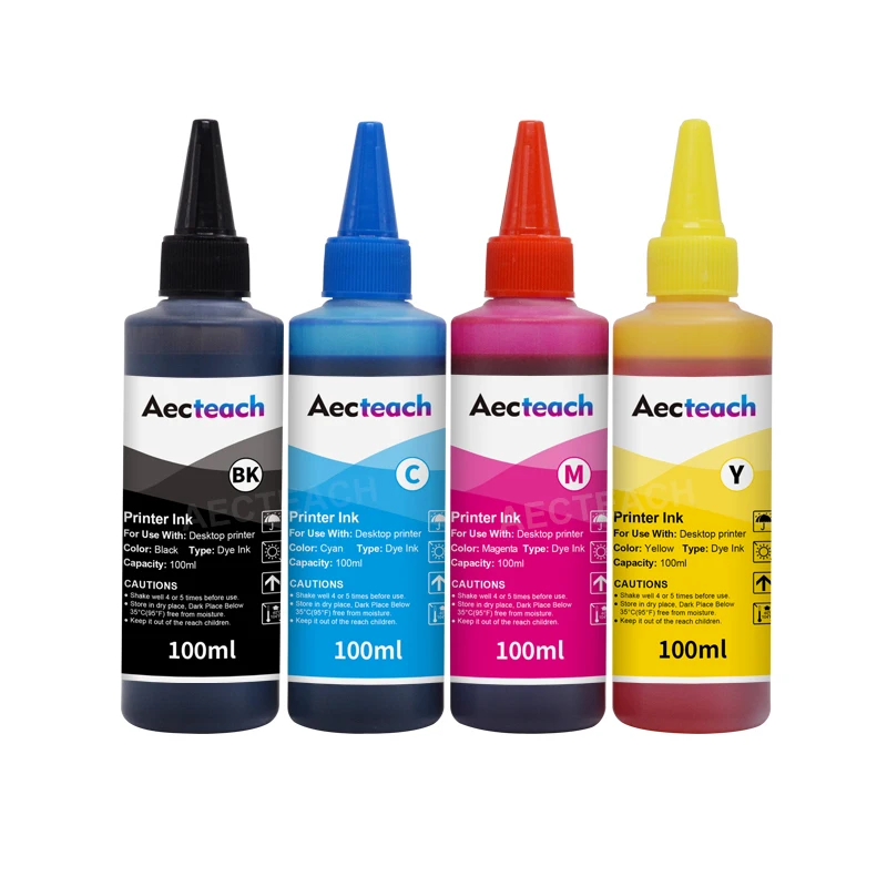 Ink Refill Kit 100ML Ink Refill Kits For Hp 301 302 304 Xl Printer Ink Deskjet 2540 2050 2510 2620 2630 2632 5030 5020 3720 3730