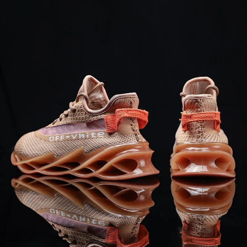 Мужские спортивные кроссовки 2019 на шнуровке дышащие сетчатые мужские с