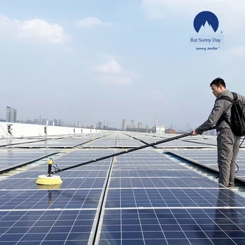 

Photovoltaic cleaning machine tool solar cleaning machine robot electric wipe