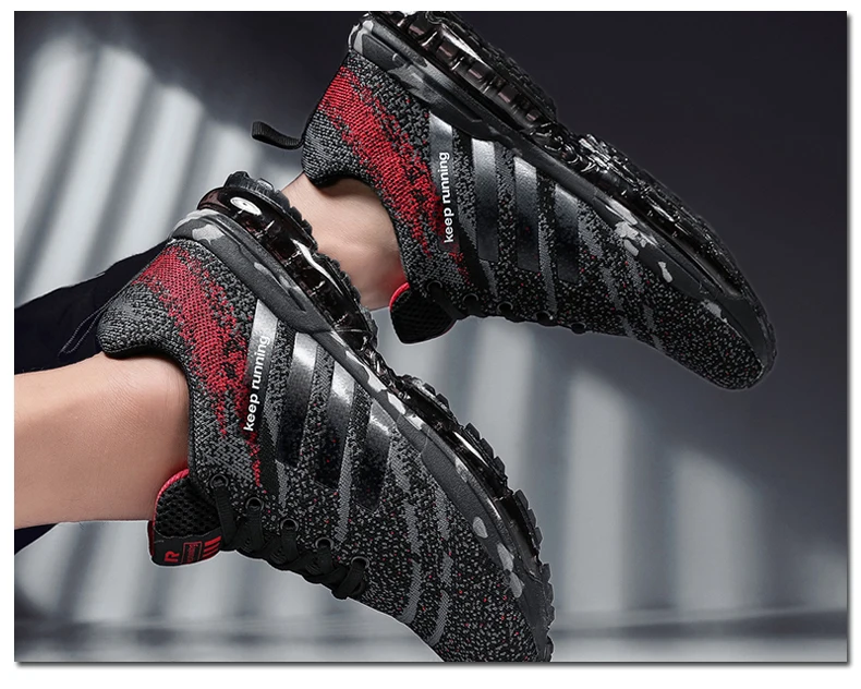 Брендовые мужские спортивные кроссовки, обувь, дышащие мужские кроссовки для бега, красные легкие кроссовки, Женская Удобная спортивная обувь