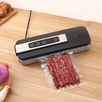 

Food Vacuum Sealer Machine Vacuum Sealing Machine Film Container Food Sealer Saver Include Free 10Pcs Vacuum Packer