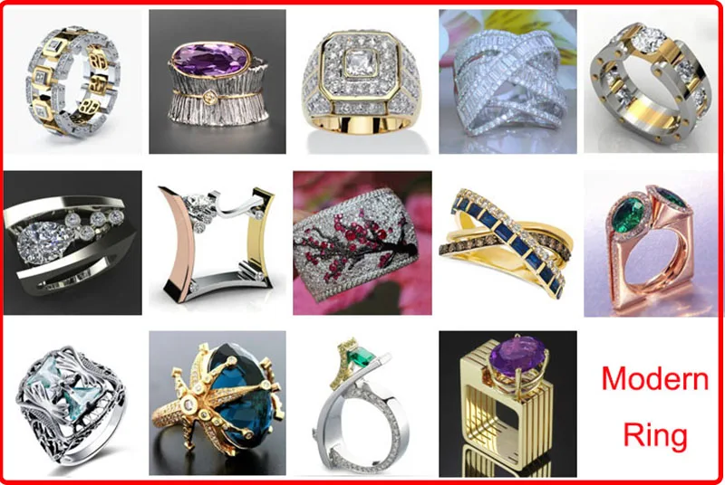 Moda яркие серебряные хип-хоп классные кольца для мужчин и женщин Роскошные конский глаз в форме белого циркония обручальное кольцо ювелирные изделия Z4P126