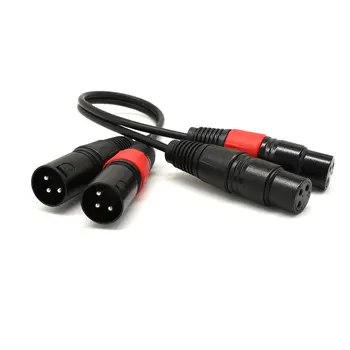

3-Pin XLR Male to Female Cannon Cable Cord Audio Stereo Balance Extension Cable for Microphone Universal Live Equipment