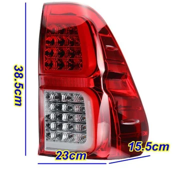 

Left/Right Car Tail Light Led with Bulb for Toyota Hilux Revo 2015 2016 2017 2018 Pickup Rear Reverse Lamp Modified Tail Fog Lig