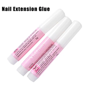

5/10 Mini Nail Glue Nail Adhesive Glue Fast-dry For UV Acrylic Manicure Nail Art Decoration Nail Gel False Nail Extension Glue