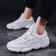 Мужская обувь Летняя обувь с перфорацией, лист с перфорацией модная обувь мужская трендовая Спортивная Белая обувь в Корейском стиле обувь для пожилых людей