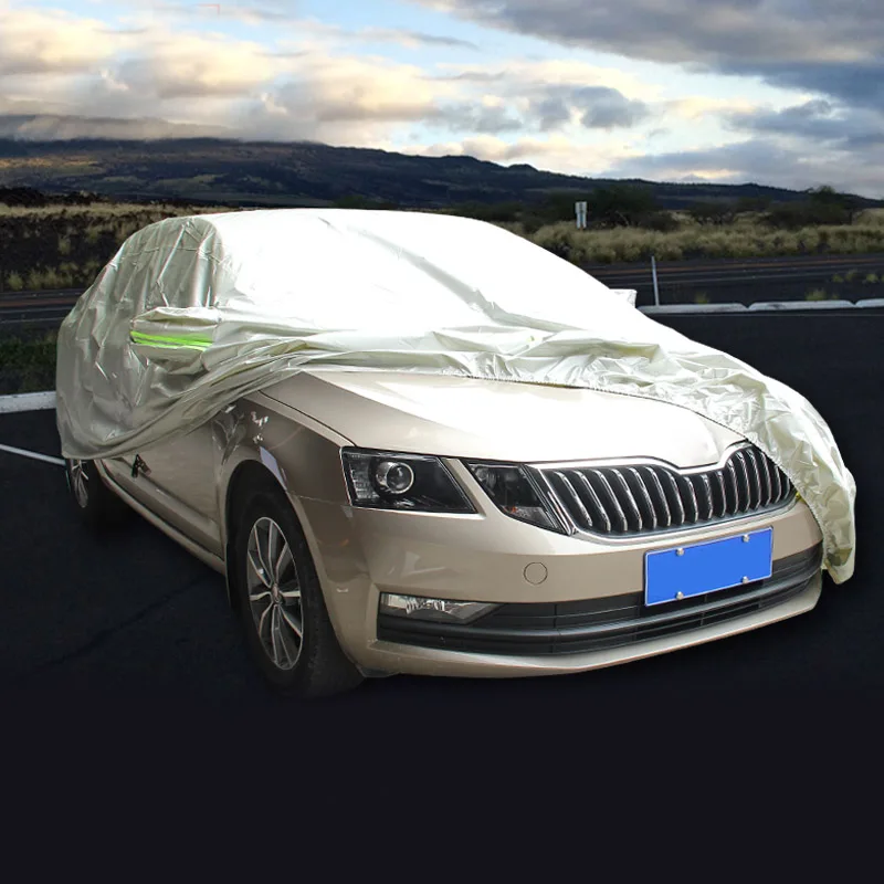 1 шт. кашемировый защитный чехол для Skoda Octavia 2015-2018 wagon 2017-2018 на четыре сезона защита