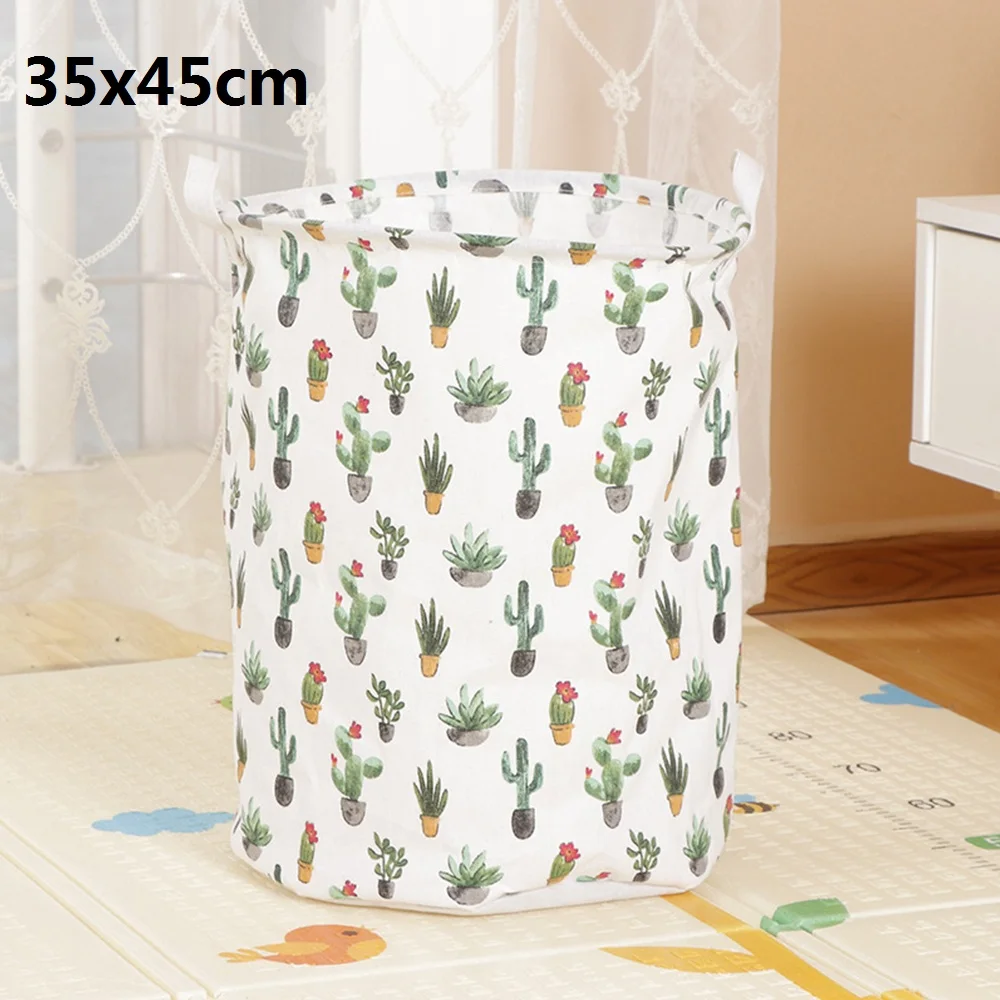 B3 35x45cm Большая емкость корзина для белья корзина для хранения грязной одежды корзина для хранения Складная корзина для хранения игрушек корзина для хранения одежды с ручками - Цвет: B3 35x45cm