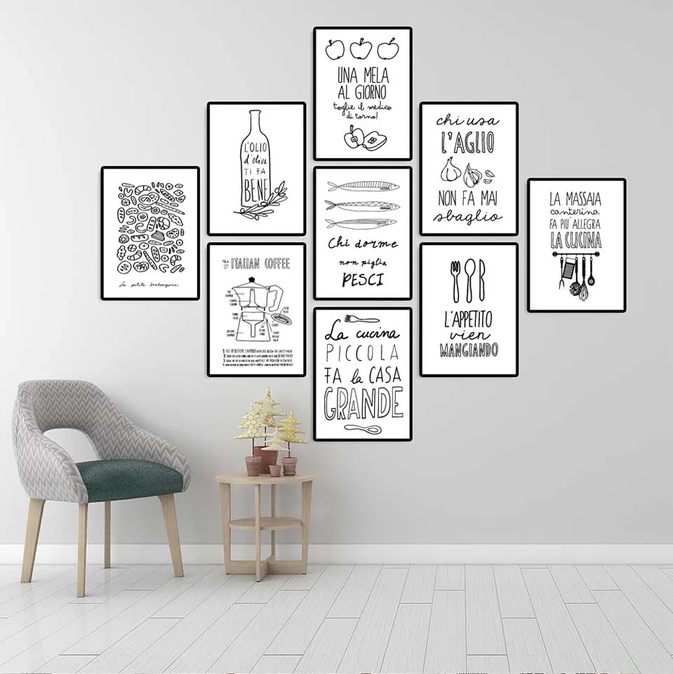 Wall-Art-Canvas-Posters-Prints-Nordic-Love-Quote-Paintings-Black-White-Wall-Picture-for-Living-Room (3)