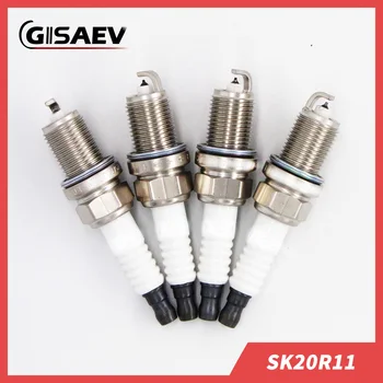 

4PCS Iridium Candles Toyota Spark Plug SK20R11 For Camry RAV4 Tundra Lexus Scion 90919-01210