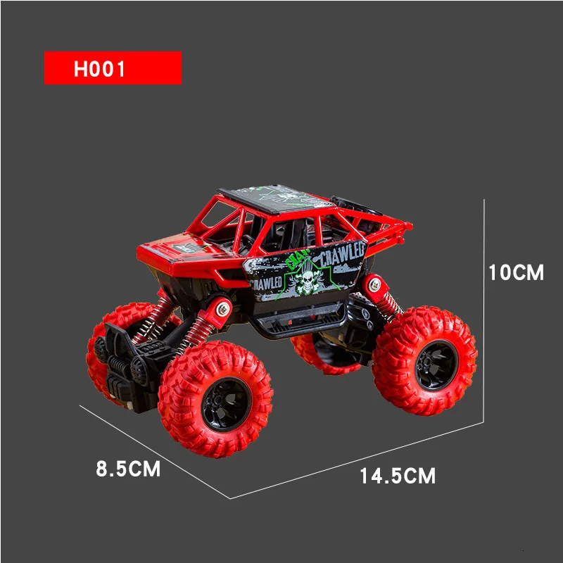 The new inertia off-road vehicle four-wheel drive plastic toy car back to the stunt car to send the best gift for children