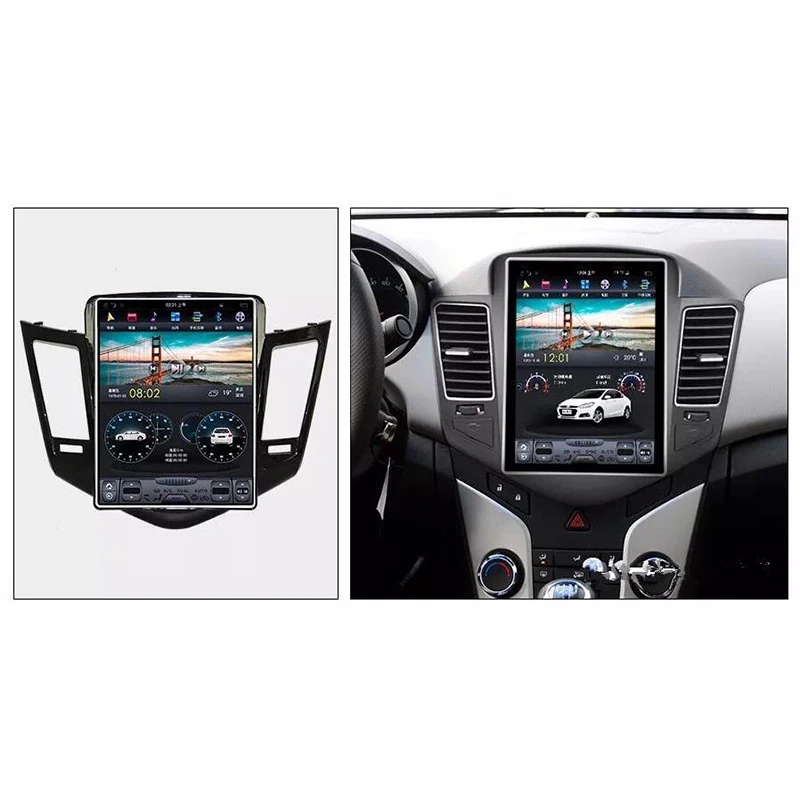 

CHOGATH 10.4 ''android 7.1 Vertical Screen 2+32G Car Radio GPS Multimedia Stereo for Chevrolet Cruze 2009-2015 with Canbus