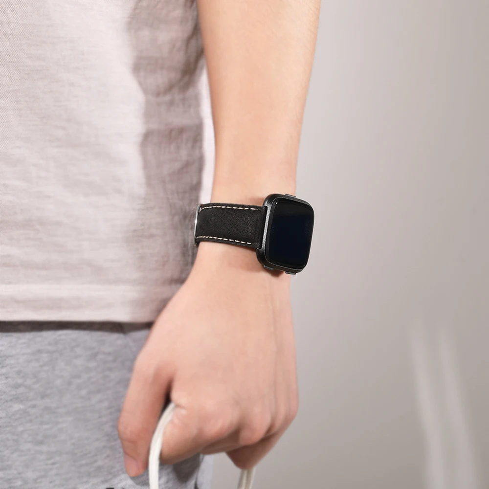 Кожа Ремешки для наручных часов Apple Watch, версии с кожаным ремешком для Аксессуары для iwatch серии 1/2/3/4 часы ремешок 38 мм 40 мм 42 44 мм