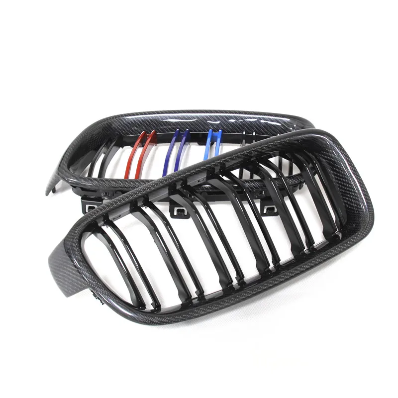 F30双线三色碳纤中网 (11)