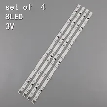 

100% NEW 4 PCS/Lot 8LEDs 580mm LED backlight stirp for UE32EH4000W D1GE-320SC0-R3 BN96-24145A 32H-3535LED-32EA