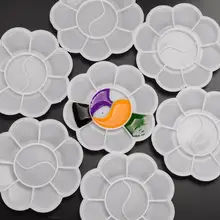 Чернильница для тату Палитра 20 шт Одноразовые Пластиковые чернила татуировки палитра лоток для краски пигментный держатель контейнер инструменты для татуировок аксессуары