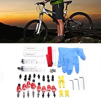 

Universal Bicycle Hydraulic Disc Brake Bleed Kit BikeTool Kit for shimano&tektro&magura&hayes&formula&sram&avid&giant&nutt brake