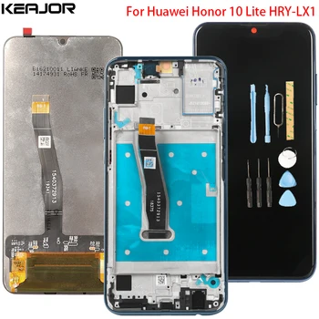 

Keajor Display For Huawei Honor 10 Lite LCD display Panel Digitizer Assembly Replacement For Huawei Honor 10 Lite LCD screen LX1