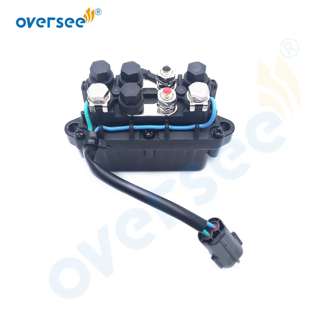 OVERSEE Boat Engine Outboard Relay Assy #60V-81950-00-00 For YAMAHA Outboard Motors Motor 60V-81950-00 outboard engine trim relay assy 63p 81950 00 00 fit for yamaha motor 4 stroke metal trim relay car accessories