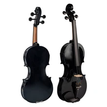 Полный набор для скрипки из цельного дерева 4/4, чехол с бантом, канифоль для студентов, подарок