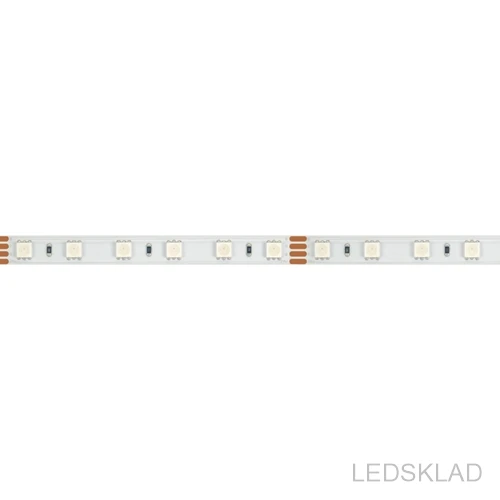 024586 Лента RT 2 5000 50m 24V RGB 2x (5060 60 LED/m LUX) (ARL 14.4 Вт/м IP20) 50м. Arlight|Новизна освещения| |