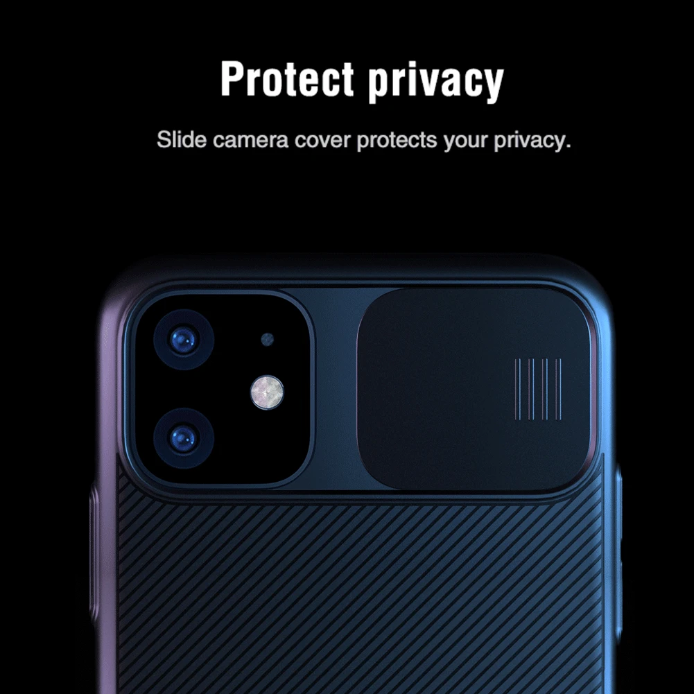 Чехол Nillkin CamShield для iPhone 11/11 Pro/11 Pro Max PC черный зеркальный чехол для телефона для iPhone 11 Pro Max