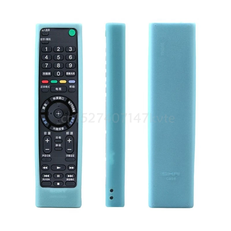 Remote Control Case Silicone Cover Shockproof Protector Washable Skin for Sony RMF-TX200C 210 211 TV Voice Controller