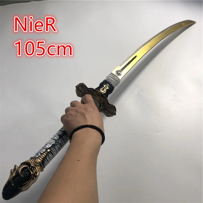 

1:1 Cosplay Anime NieR Sword Automata YoRHa weapon PU Sword model toy Stage Performance playing Props Costume party 105cm