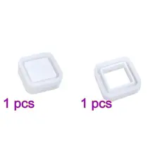  DIY Crystal Epoxy Resin Storage Box Vase Silicone Mold Resin Mould Handmade Home Decoration Casting Mold 