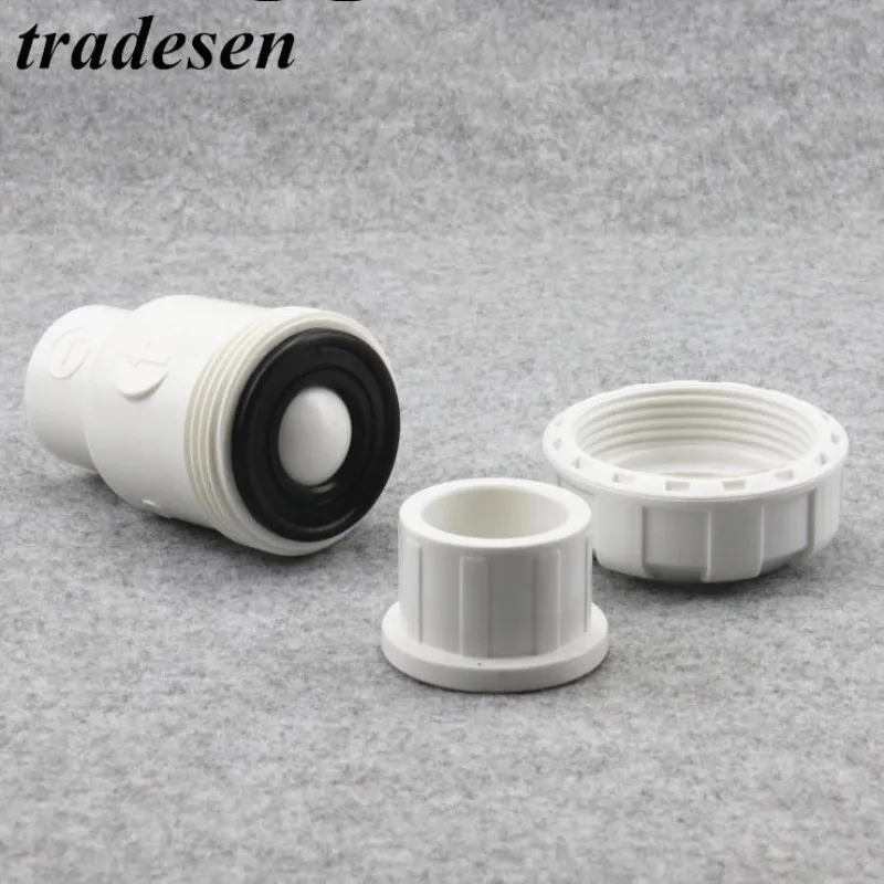 Generic 1pc White 20 25 32 Mm Check Valve Pvc Pipe Fittings System