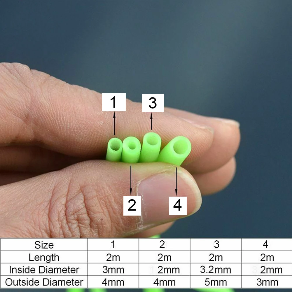 Tant Rig приманка рукава светящиеся аксессуары силиконовая рыболовная трубка зеленый износостойкость прочный разъем крючок линия мягкая