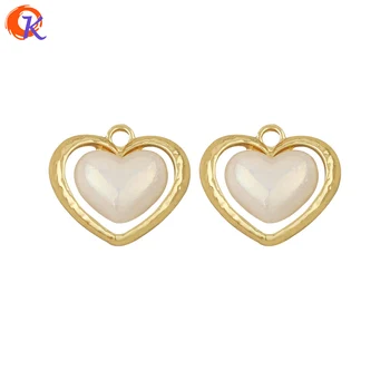 

Cordial Design 100Pcs 20*22MM Jewelry Accessories/Pendant/Imitation Pearl/Heart Shape/Charms/Hand Made/DIY Earring Findings