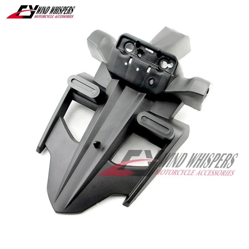 Motorcycle ABS Rear Fender Splash Guard License Plate Holder For Yamaha