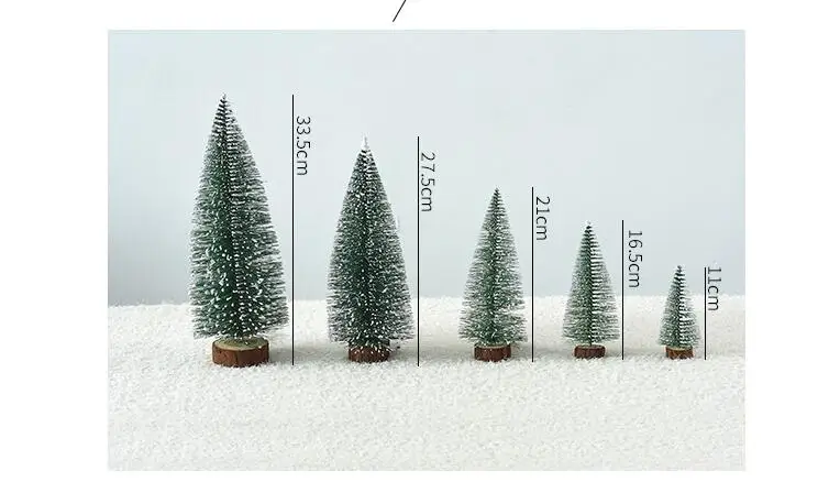 3 шт. Рождественская елка Choinka Arbol De Navidad новогодние подарки Детские Рождественские украшения для дома, свадьбы, дня рождения, вечеринки - Цвет: Зеленый